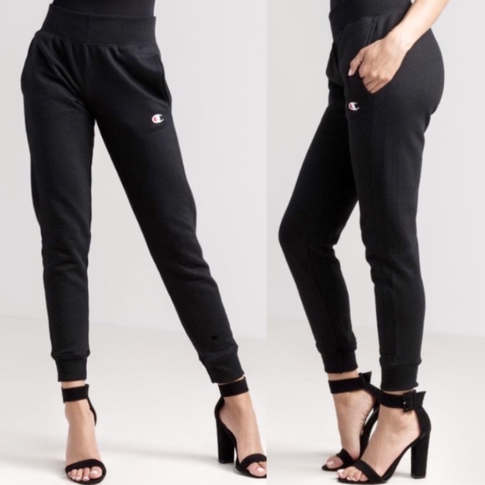 Champion Sweatpants Black NWT